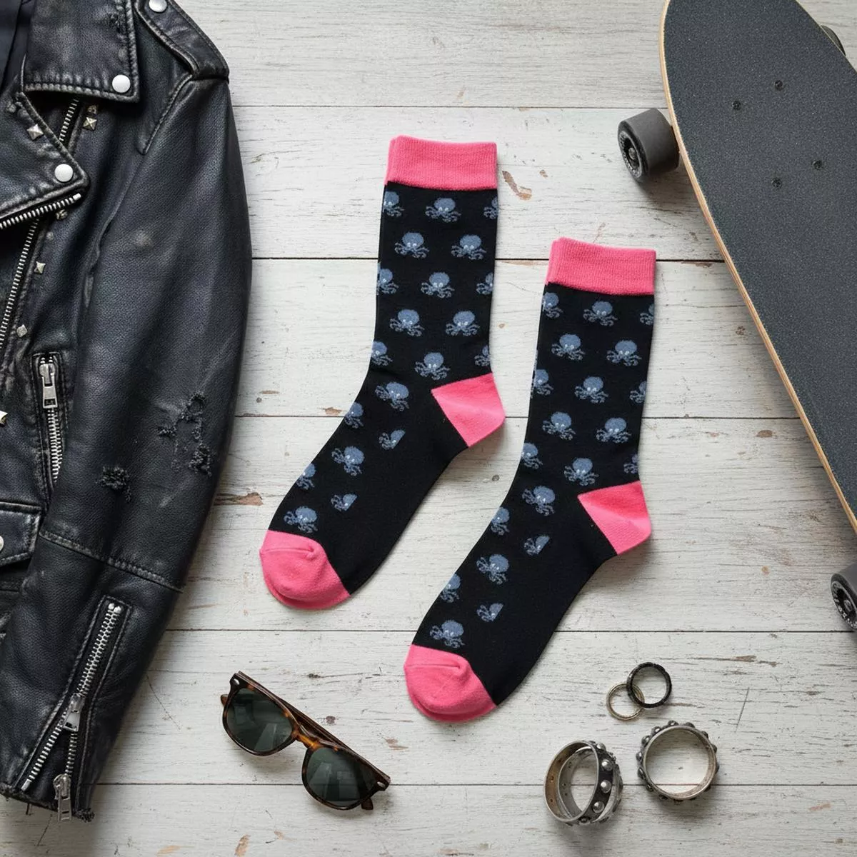 chaussettes-pieuvres Chaussettes Pieuvres