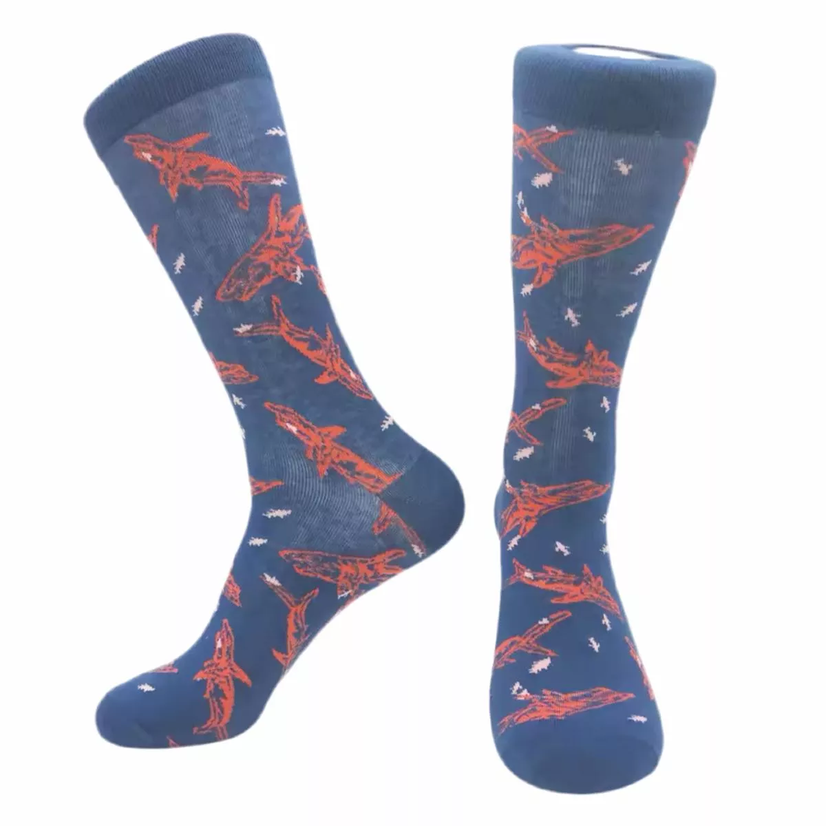 chaussettes-requins-rouges Chaussettes Requins Rouges