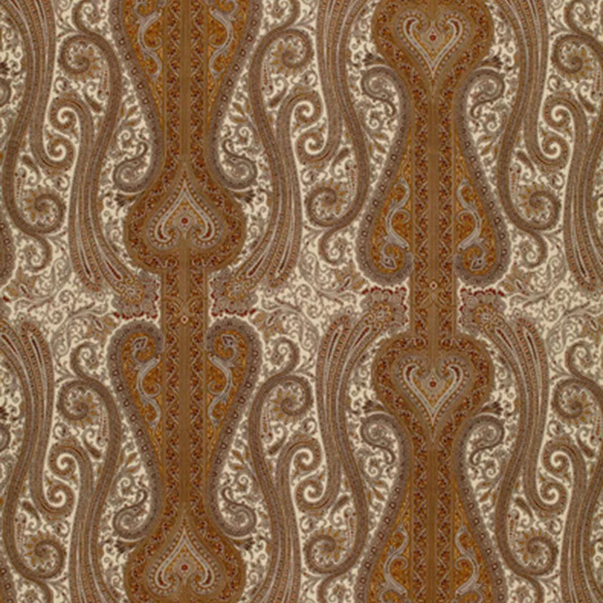 chavant-paisley-caramel-fabric Chavant Paisley Caramel Fabric