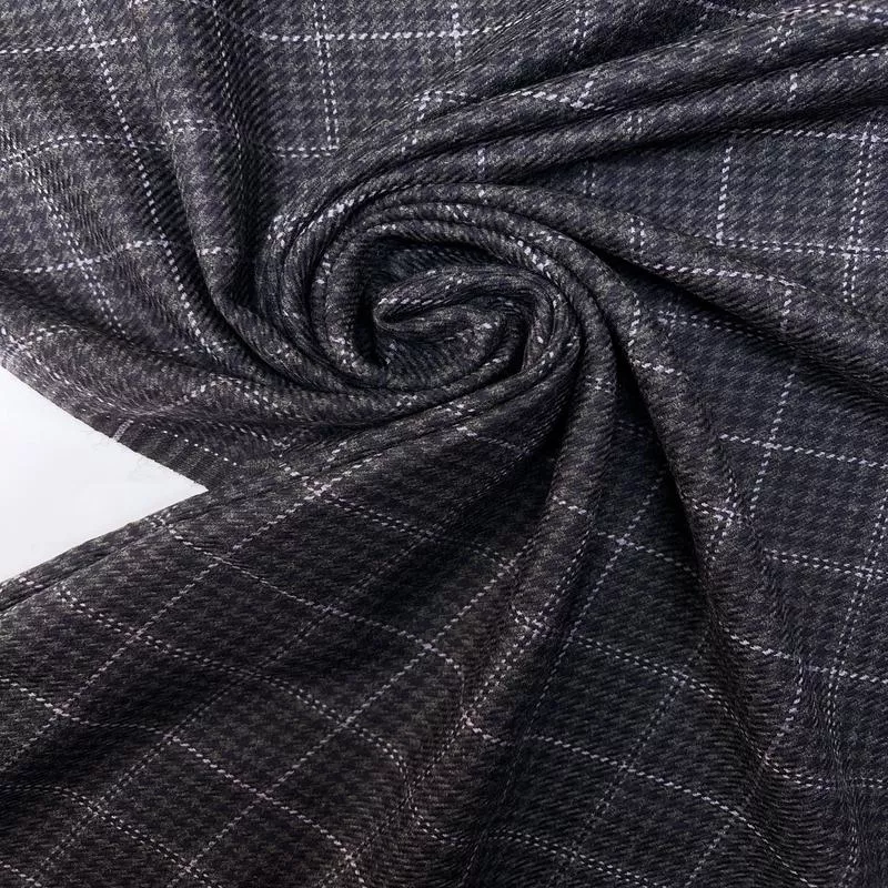 checked-houndstooth-wool-tweed Checked Houndstooth Wool Tweed