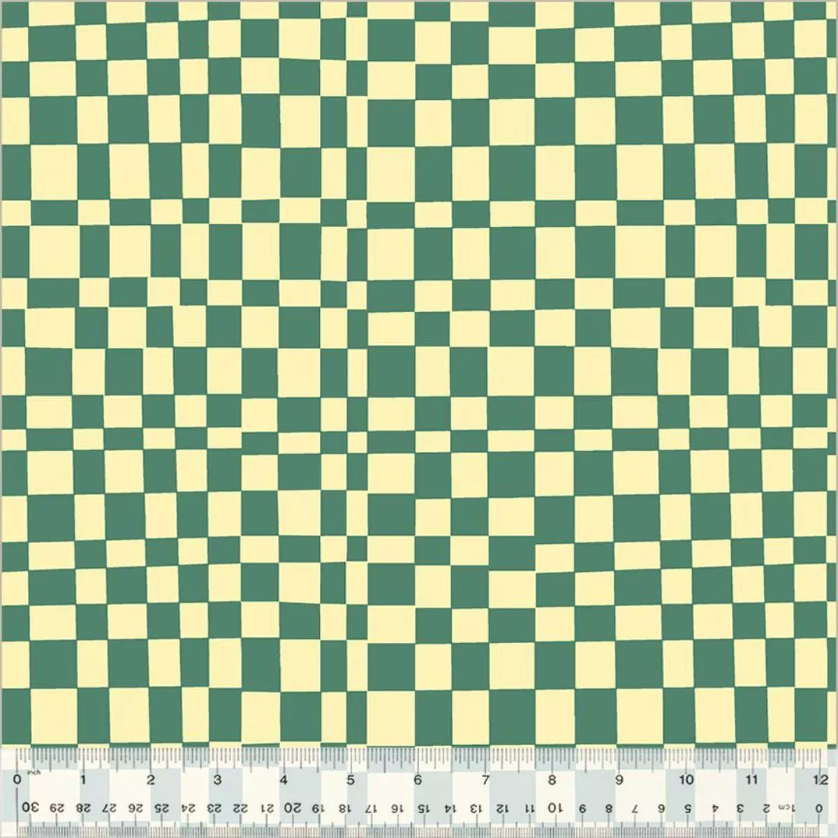 Checker Agave/Vanilla Custard by Annabel Wrigley