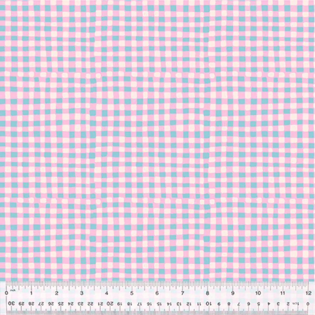 Checkers Lilac by Heather Ross