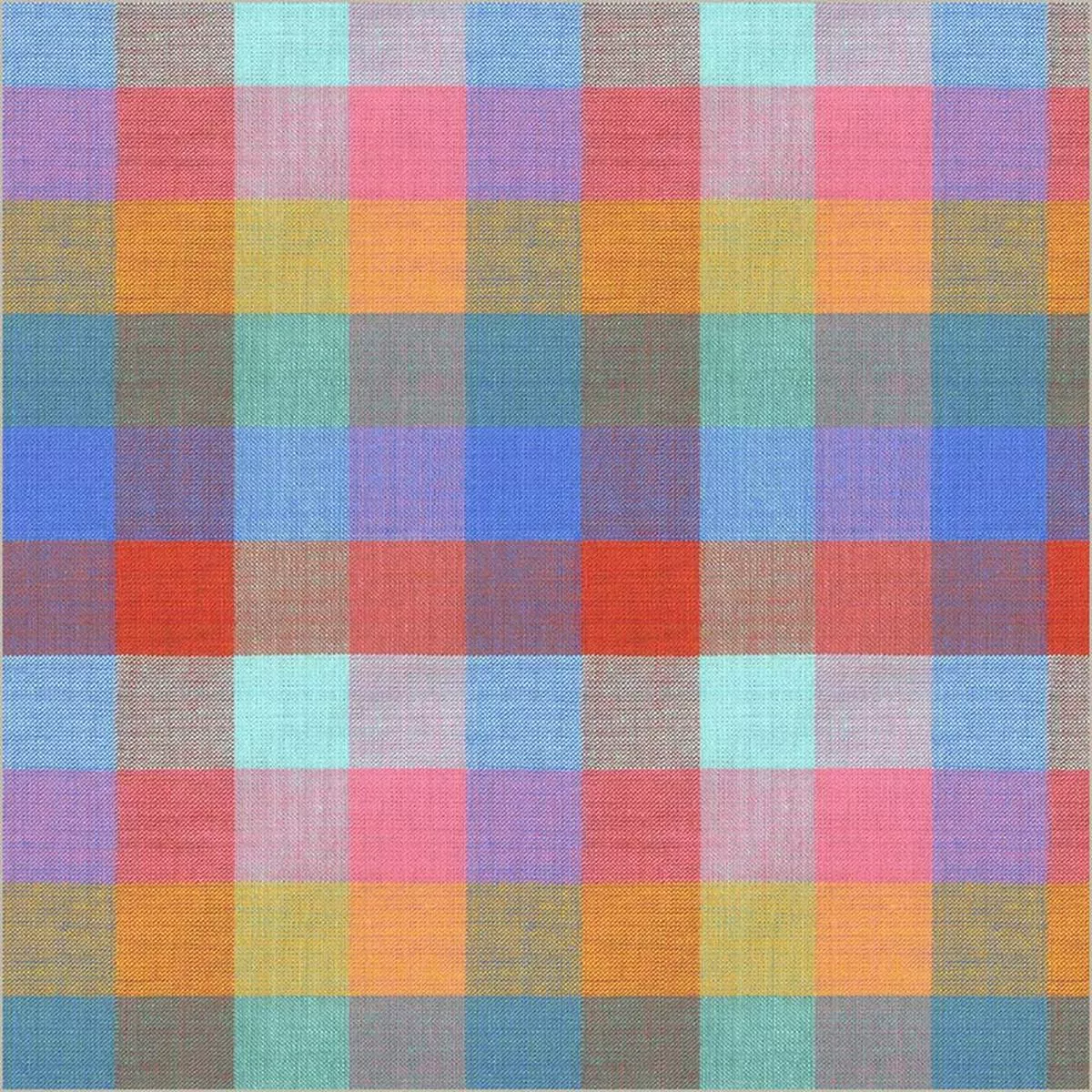 cheerful-check-multi-cotton-wideback-fabric-per-yard Cheerful Check Multi Cotton Wideback Fabric per yard