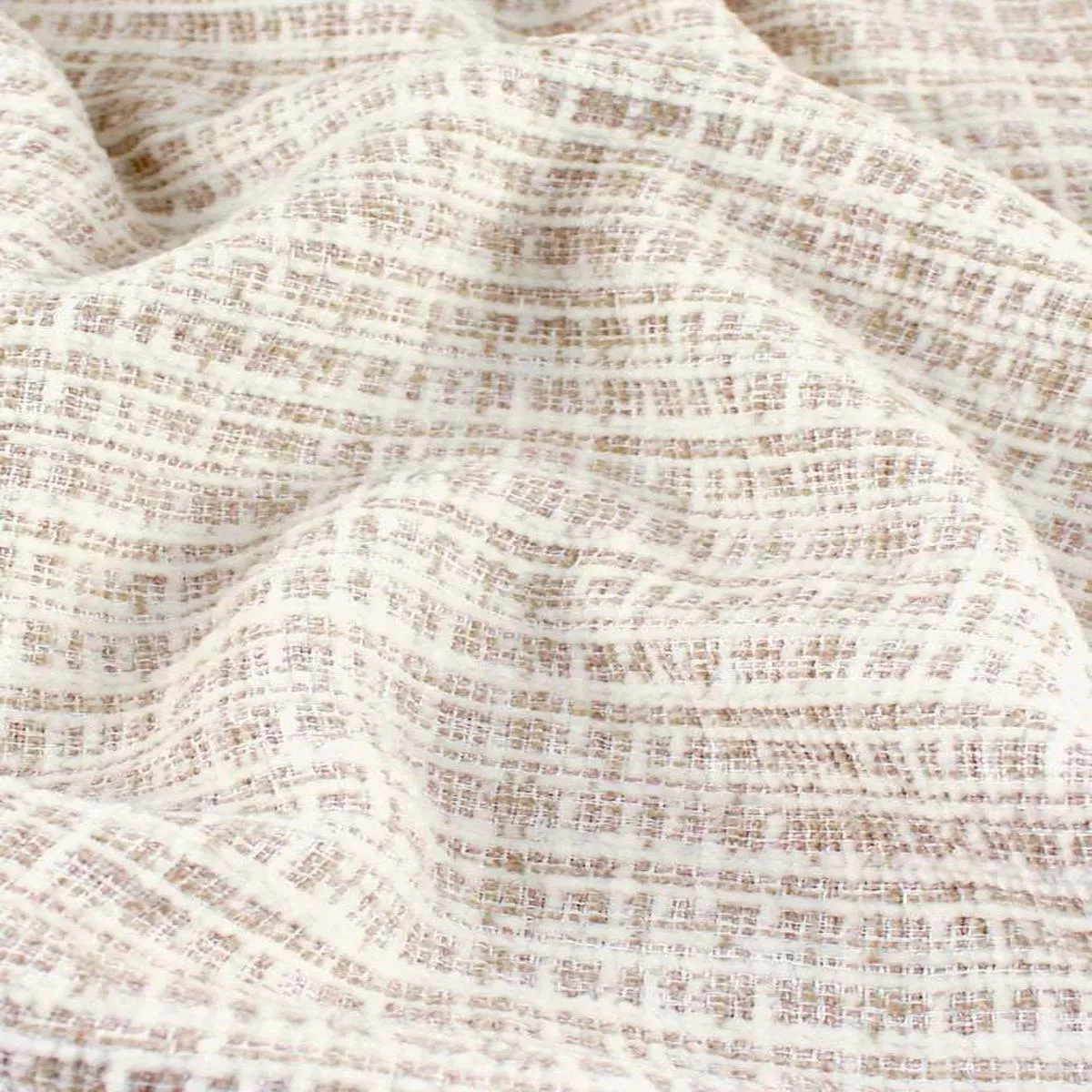 Chenille Tweed Beige