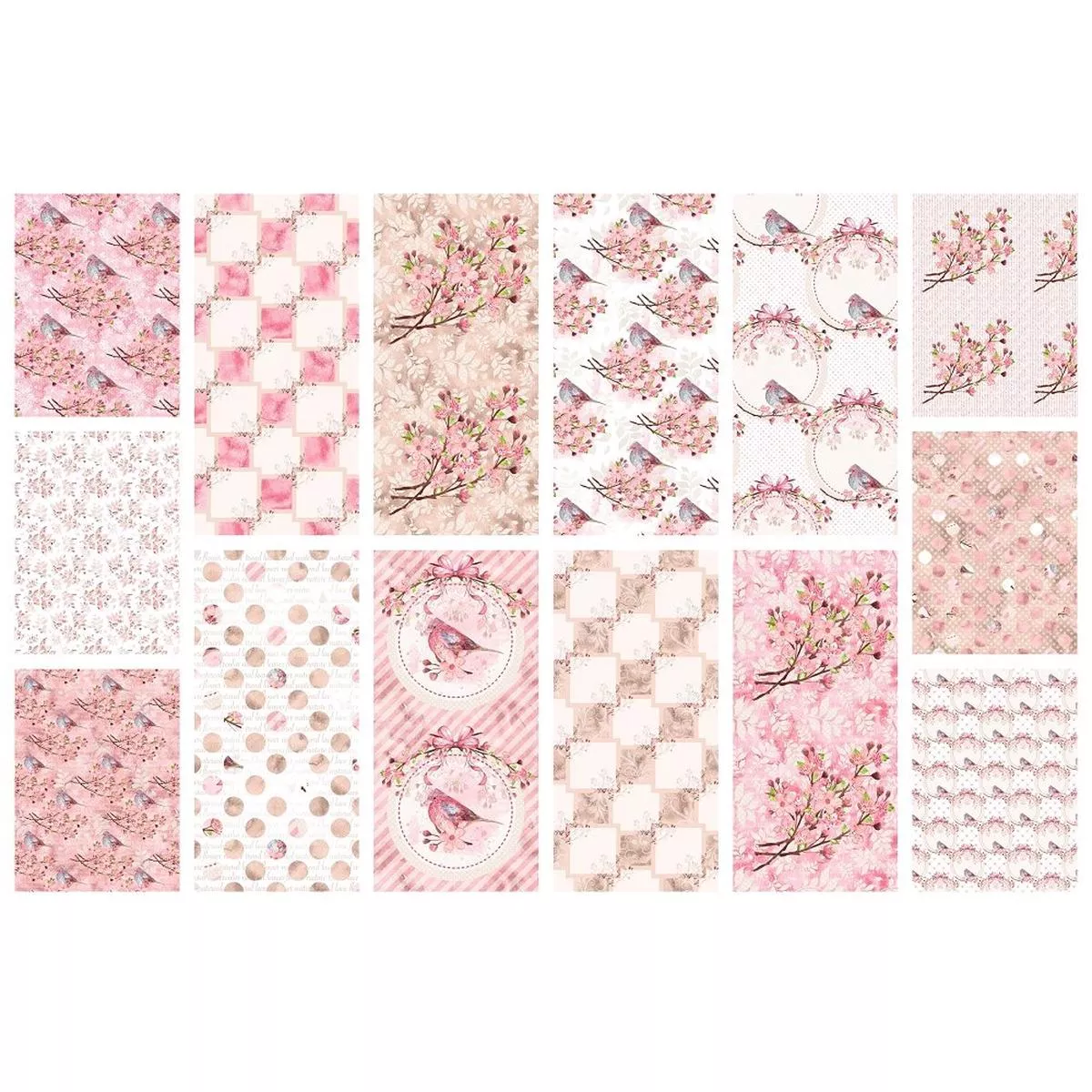 Cherry Blossom Fat Eighth Bundle – 14 Pieces