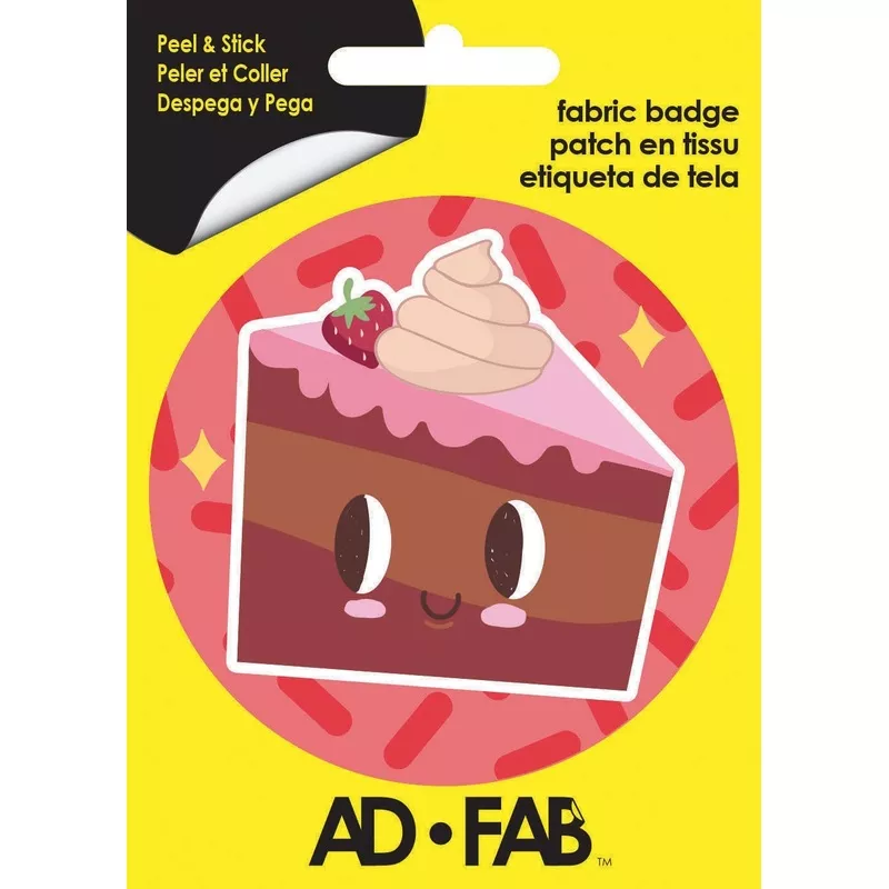 choco-cake-adhesive-fabric-badge-01-multi Choco Cake Adhesive Fabric Badge 01 Multi