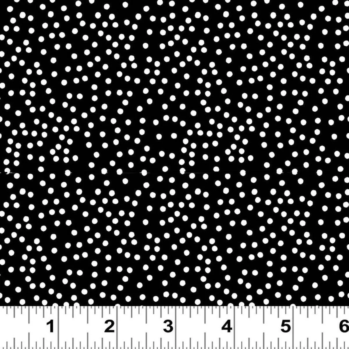 Christmas Dots Black by Sue Zipkin