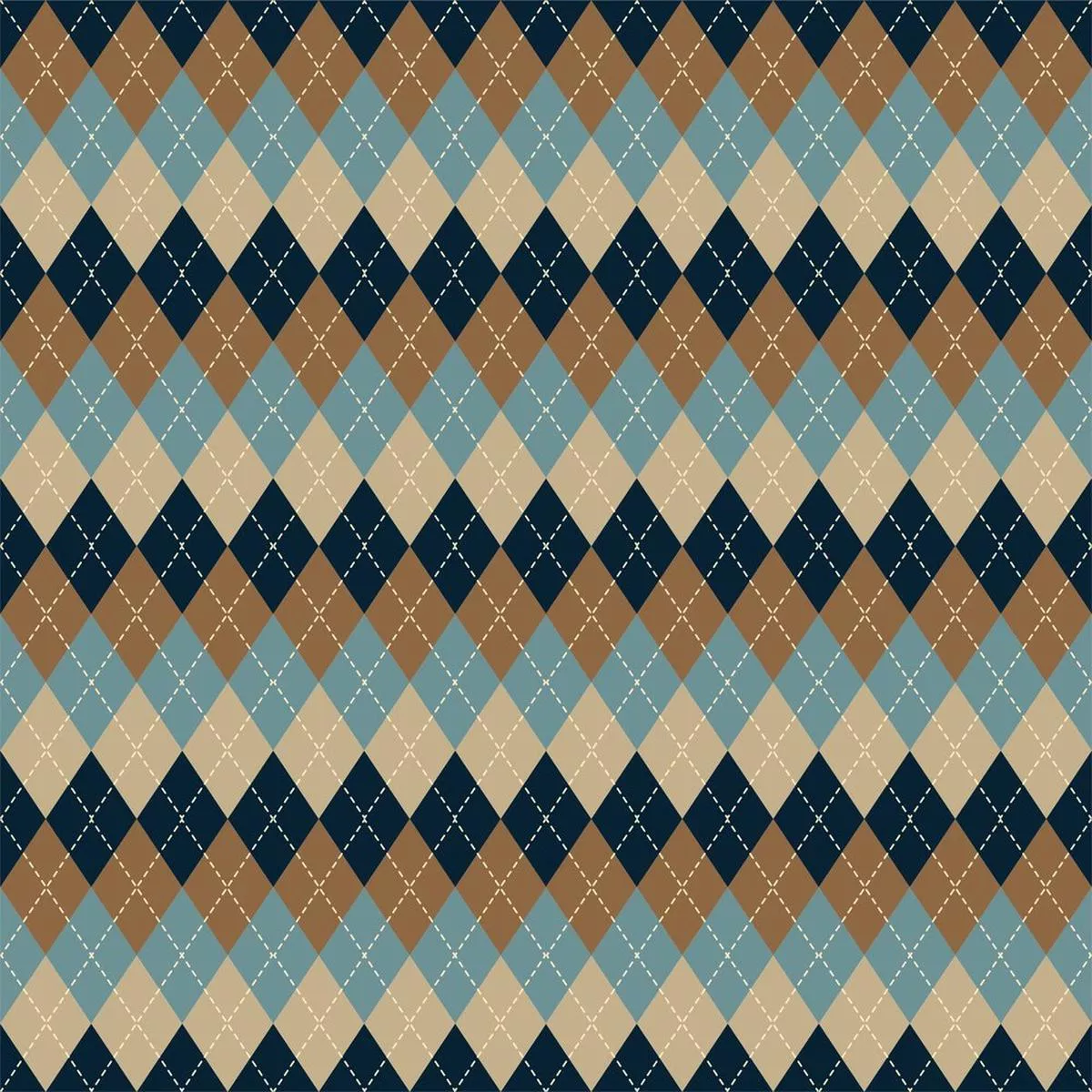 christmas-gnome-dreams-pattern-1-fabric Christmas Gnome Dreams Pattern #1 Fabric