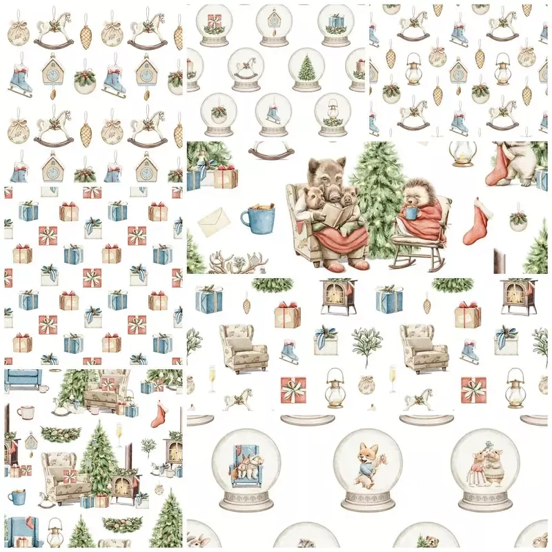 Christmas Little Critters Volume 2 Fat Eighth Bundle – 8 Pieces