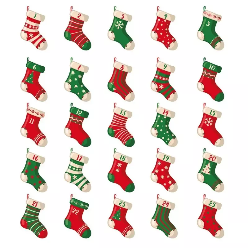 christmas-stockings-advent-calendar-fabric-panel Christmas Stockings Advent Calendar Fabric Panel