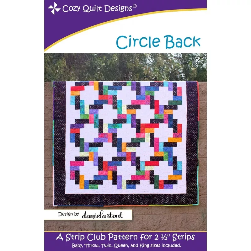 circle-back-quilt-pattern-by-cozy-quilt-designs Circle Back Quilt Pattern by Cozy Quilt Designs