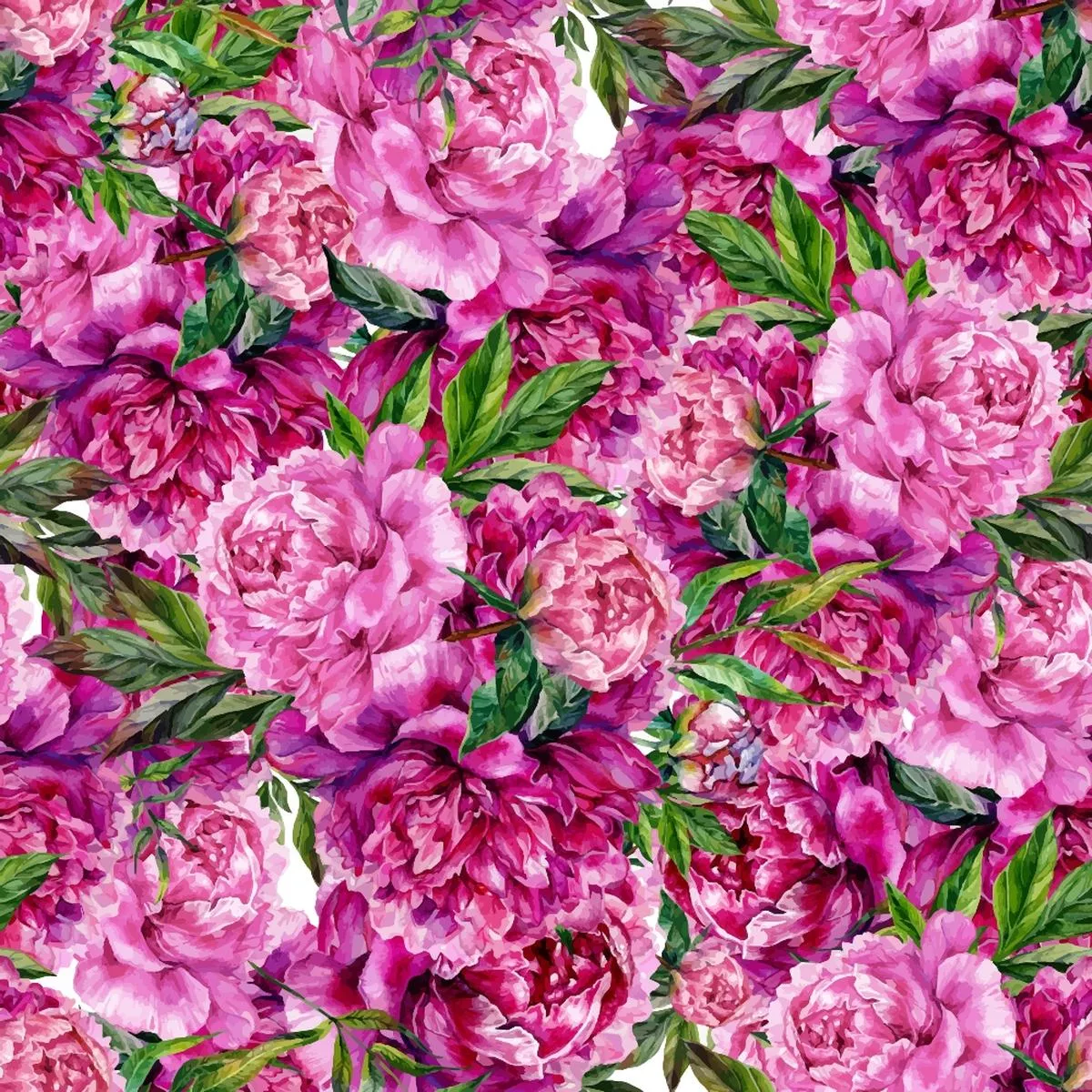 Classic Floral Pattern 2 Quilting Cotton Fabric