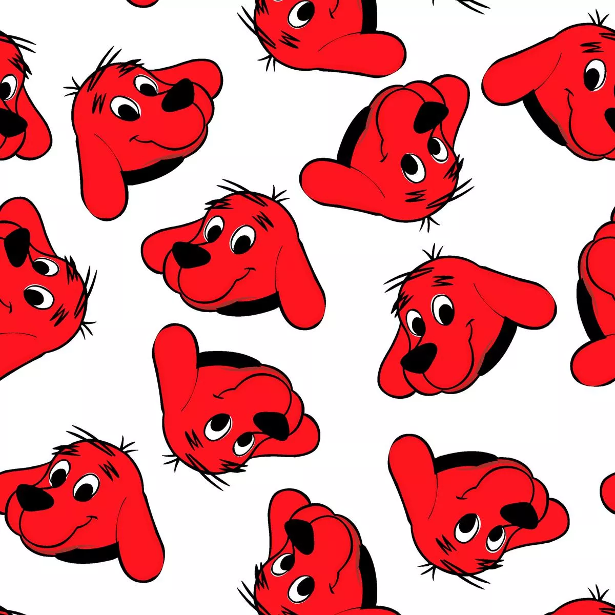 clifford-head-toss-on-white-fabric Clifford Head Toss on White Fabric