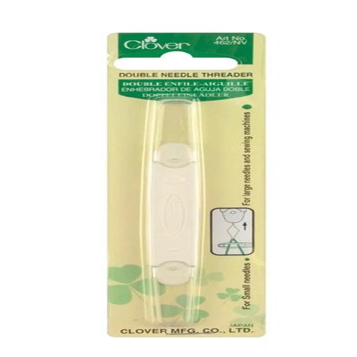 Clover Double Needle Threader CL462/NV