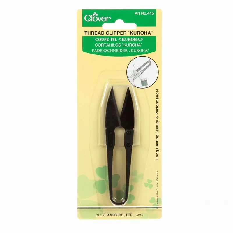 clover-kuroha-thread-clipper-scissors-4-1-4in Clover Kuroha Thread Clipper Scissors 4 1/4in