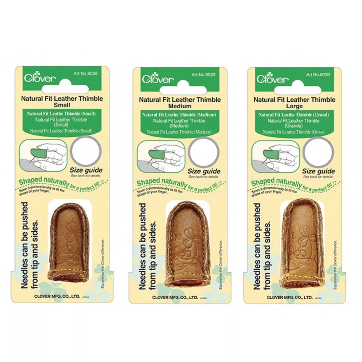 clover-natural-fit-leather-thimble Clover Natural Fit Leather Thimble