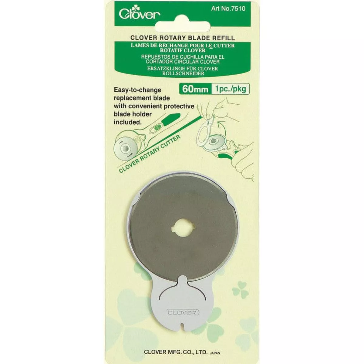 Clover Rotary Blade 60mm Refill CL7510