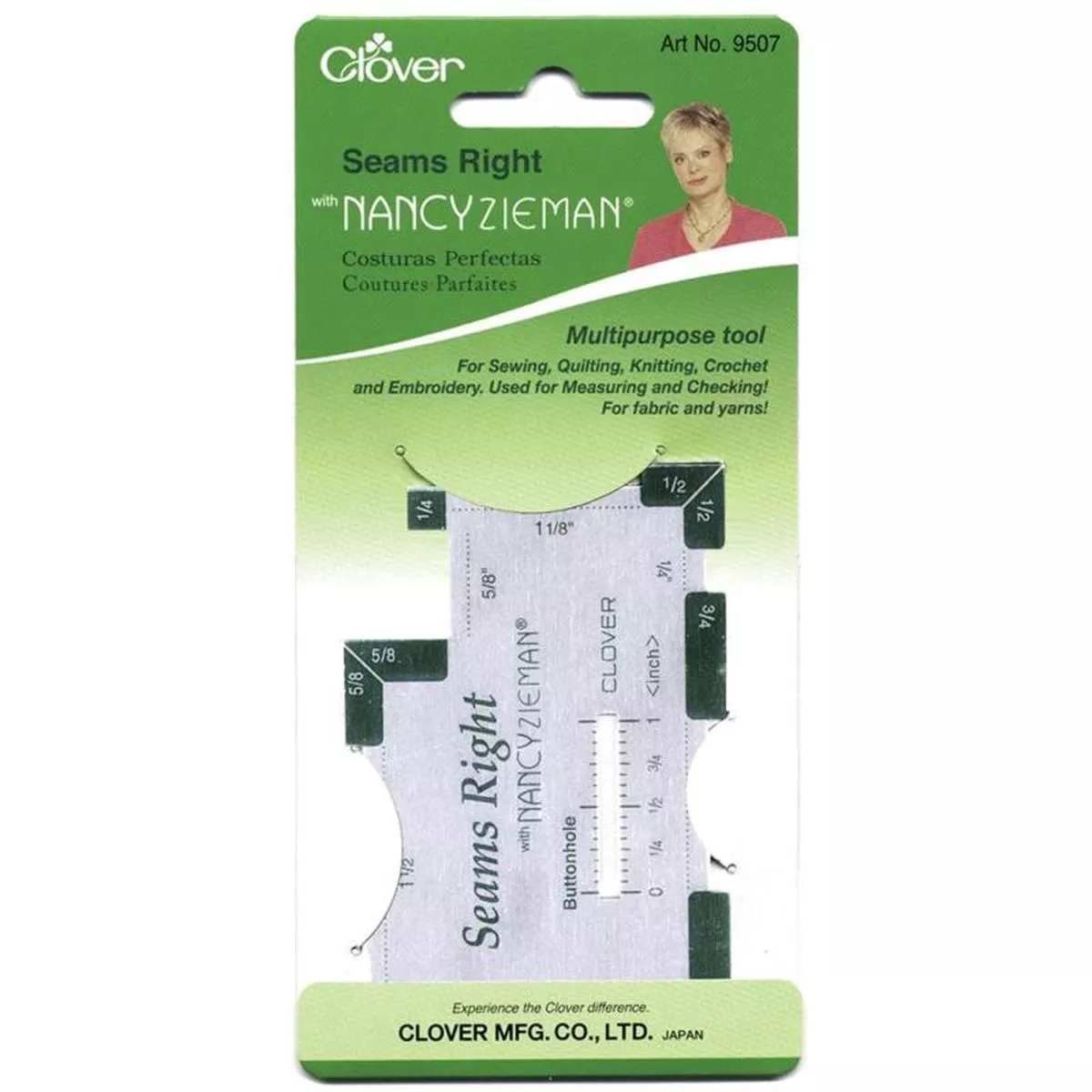 Clover Seams Right By Nancy Zieman CL9507