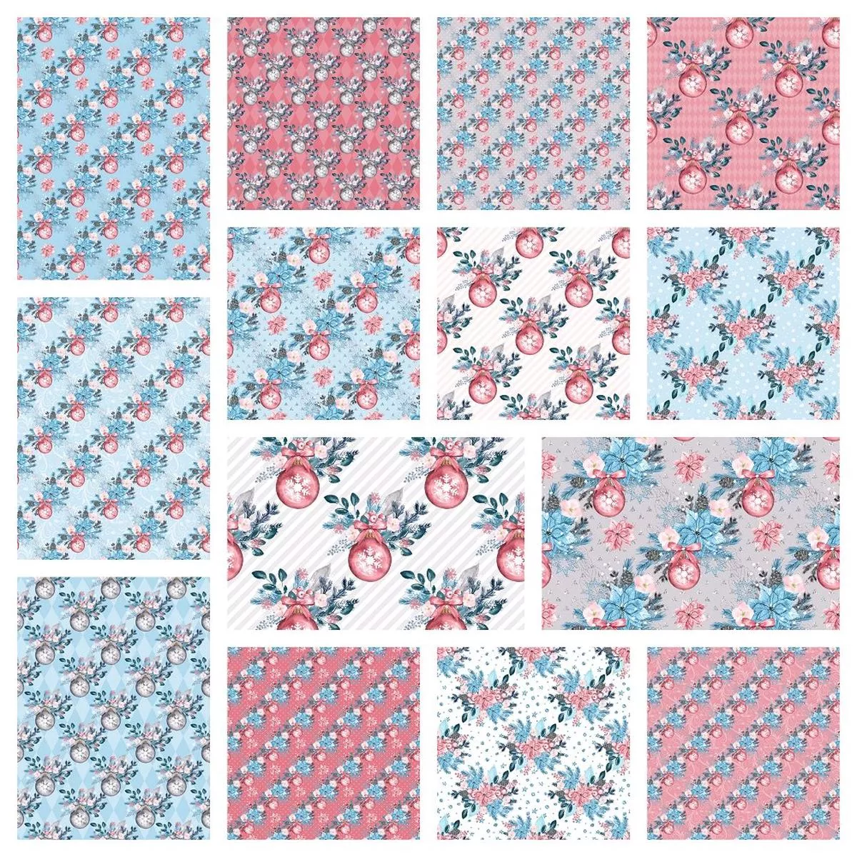 colorful-christmas-fat-eighth-bundle-14-pieces Colorful Christmas Fat Eighth Bundle – 14 Pieces