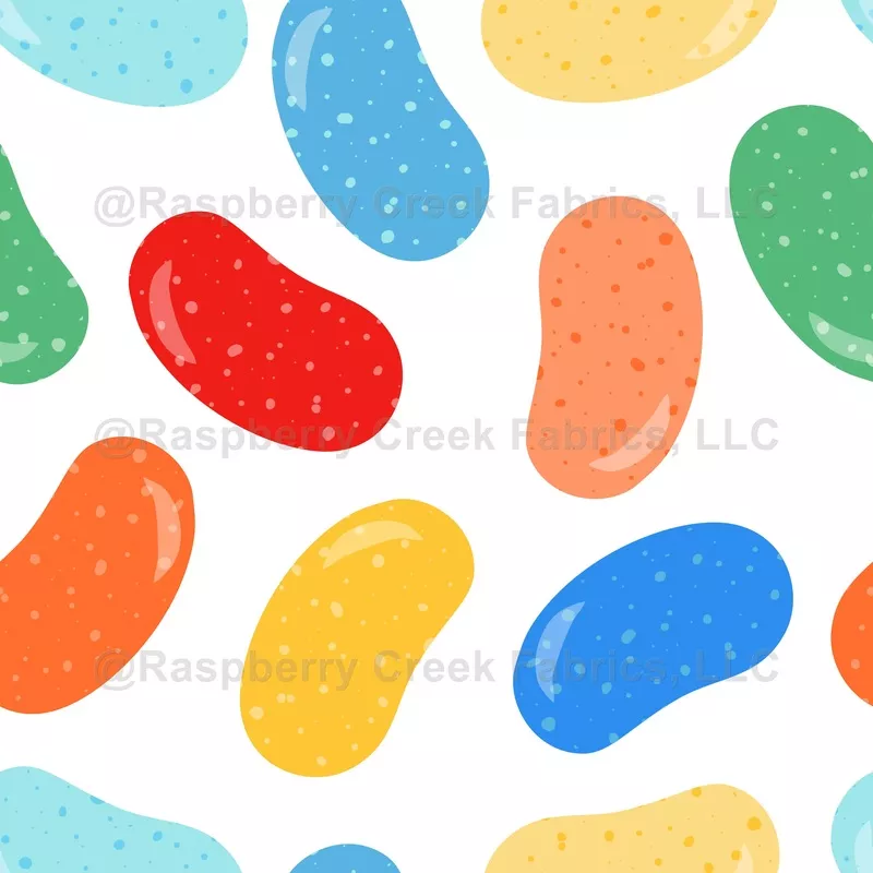 colorful-jelly-beans-rainbow-easter-candy Colorful Jelly Beans Rainbow Easter Candy