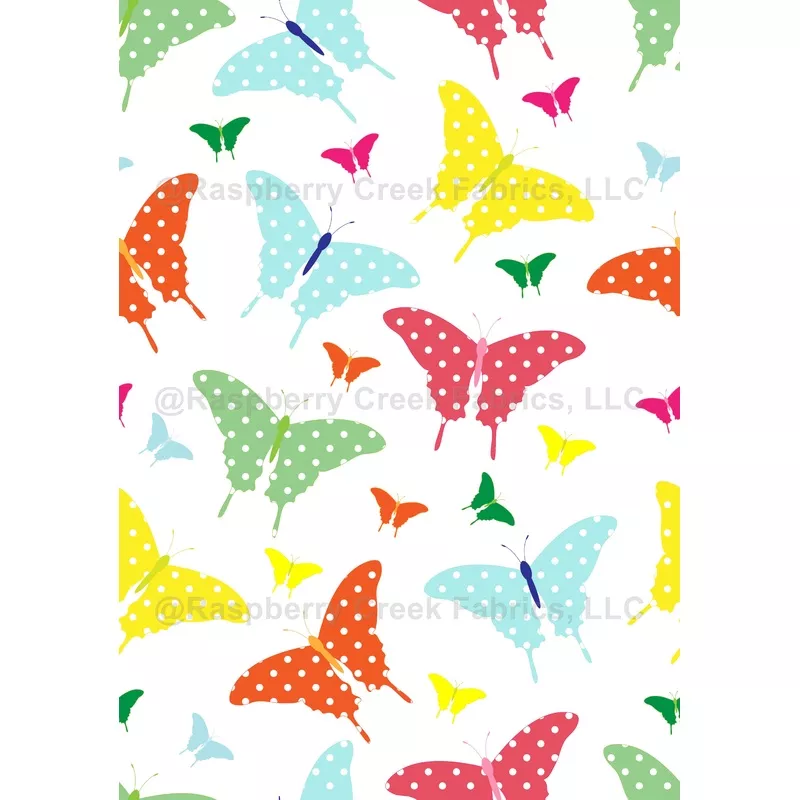 colorful-polka-dot-butterflies Colorful Polka Dot Butterflies