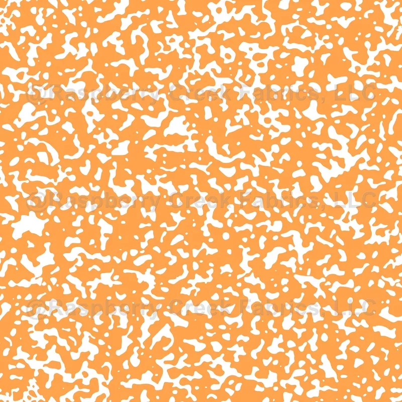 Composition Notebook Texture Pastel Orange