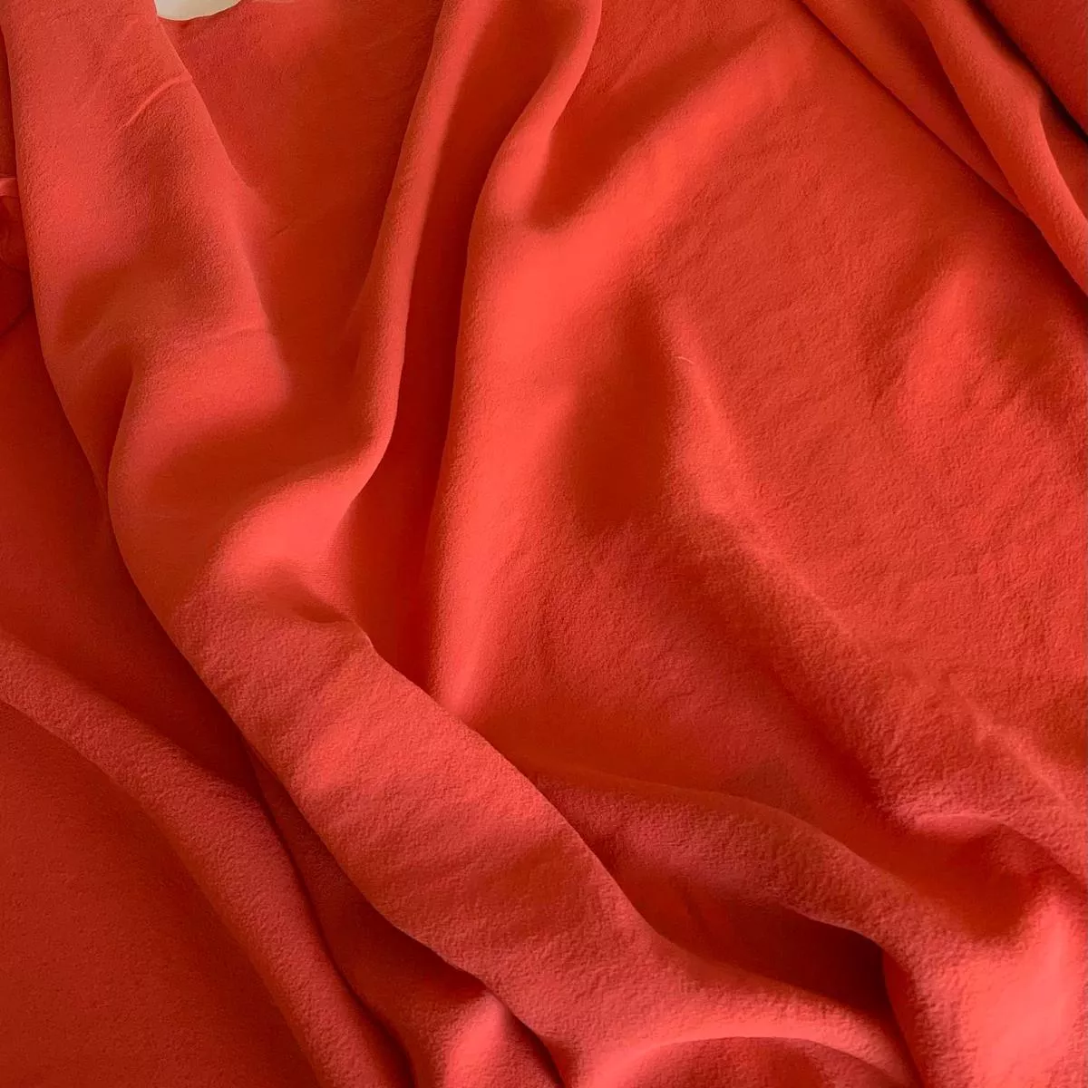 Coral – 8mm Silk Georgette Chiffon Fabric