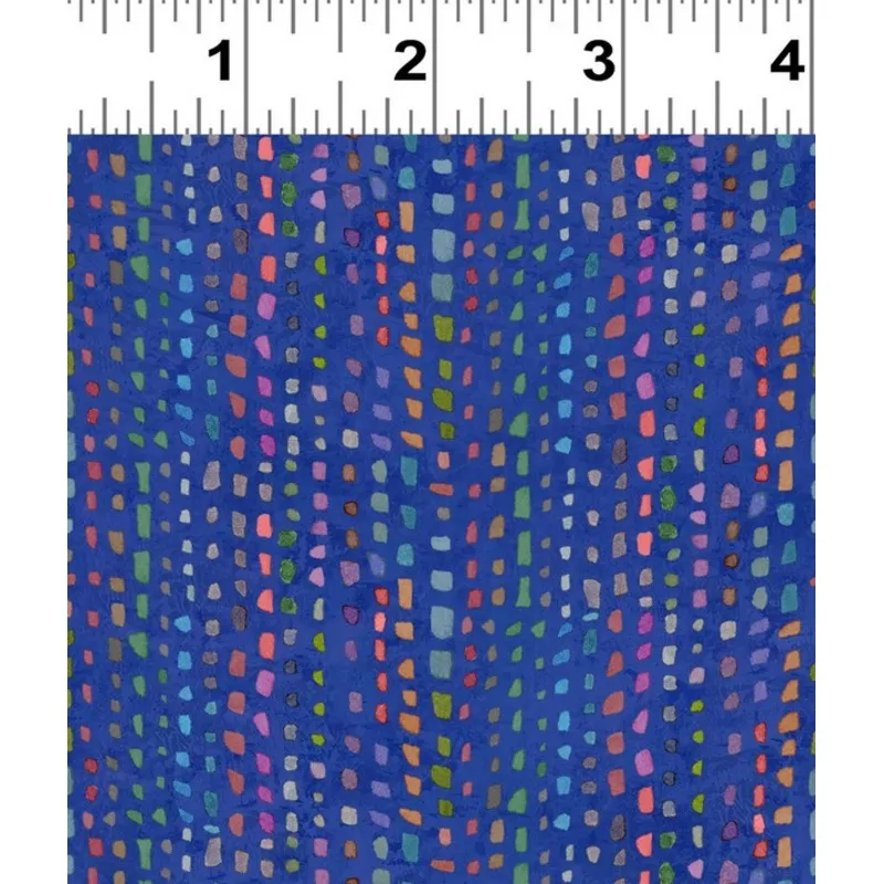 Coral Reef – Broken Stripe Royal Blue