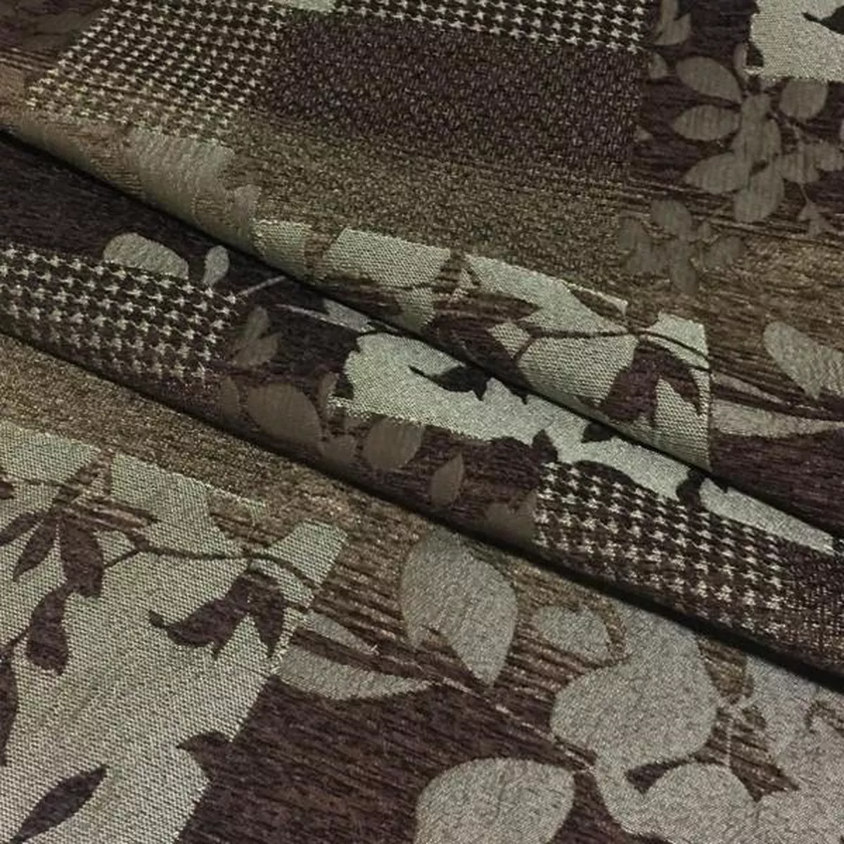 Cornwall Camel Chenille Brown Upholstery Fabric