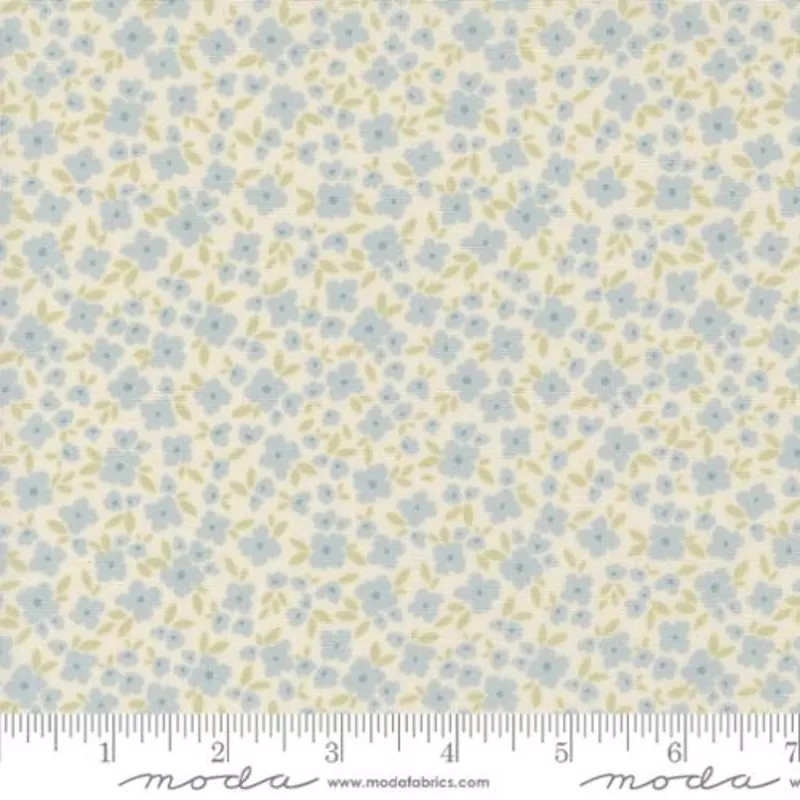 Cottage Charm –Light Blue Floral