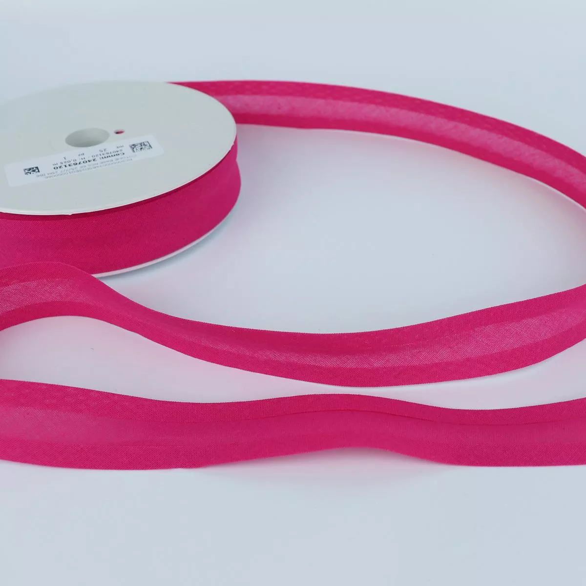 Cotton Bias Binding 15mm – Cerise Pink