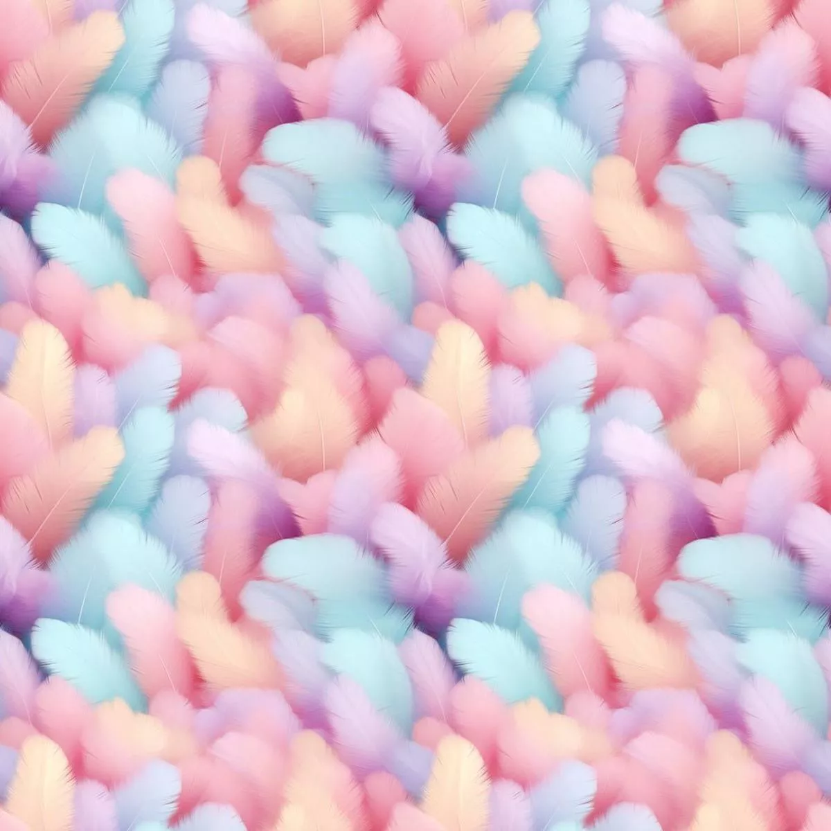 cotton-candy-feather-fabric Cotton Candy Feather Fabric