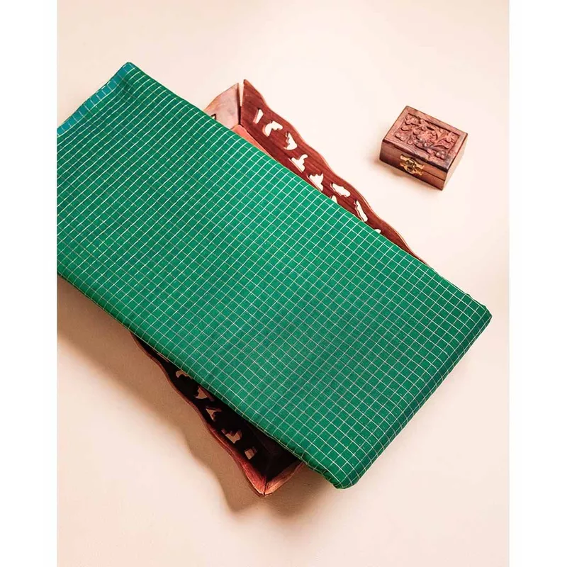 COTTON SILK ZARI FABRIC