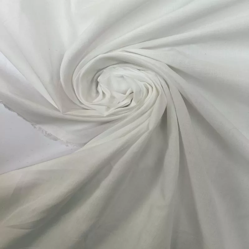 Cotton White Shades Shirt Fabric