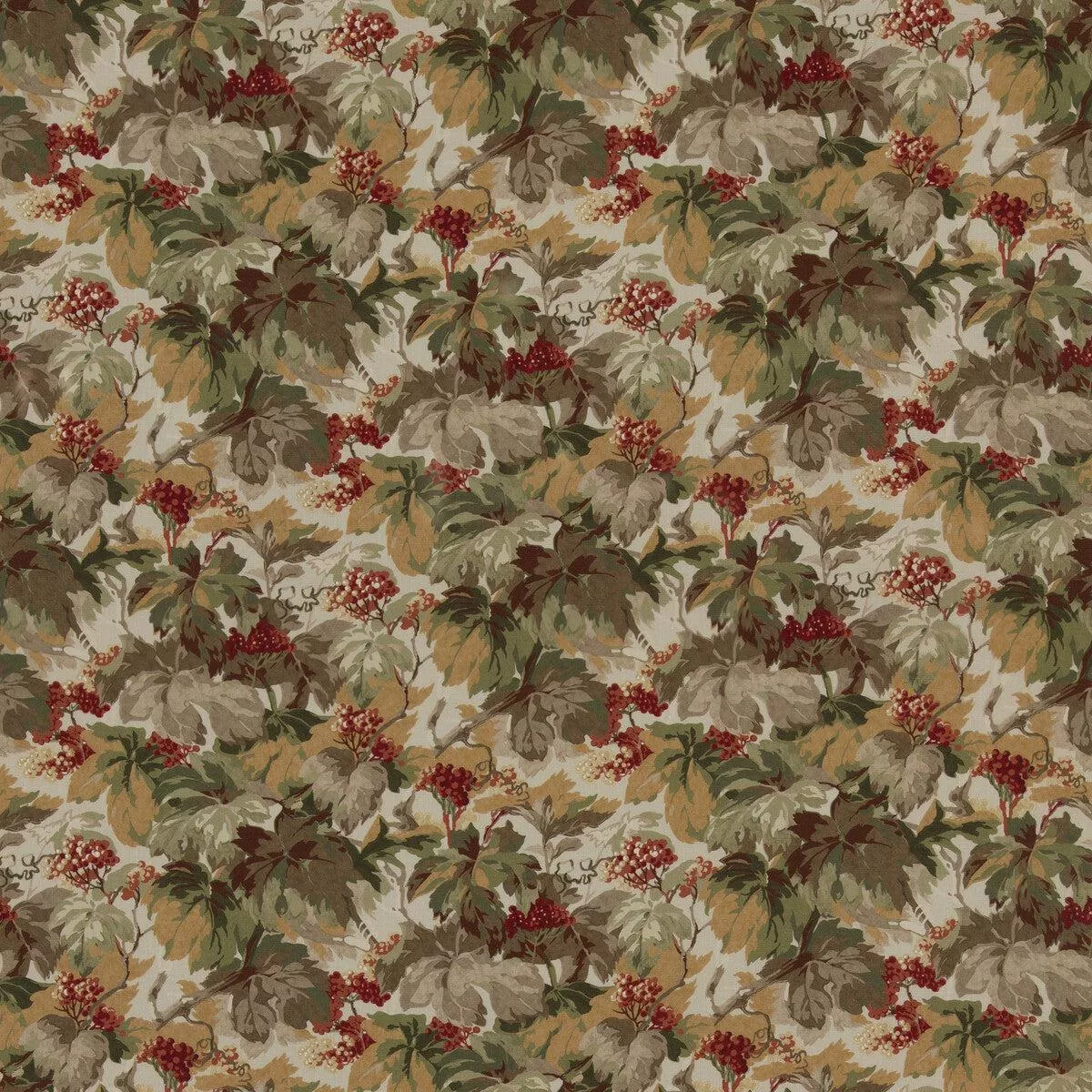 country-walk-red-green-fabric Country Walk Red Green Fabric