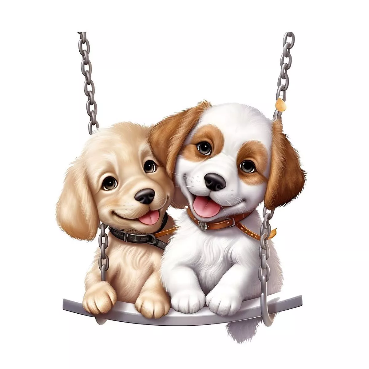 coupled-baby-animals-3-fabric-panel Coupled Baby Animals #3 Fabric Panel