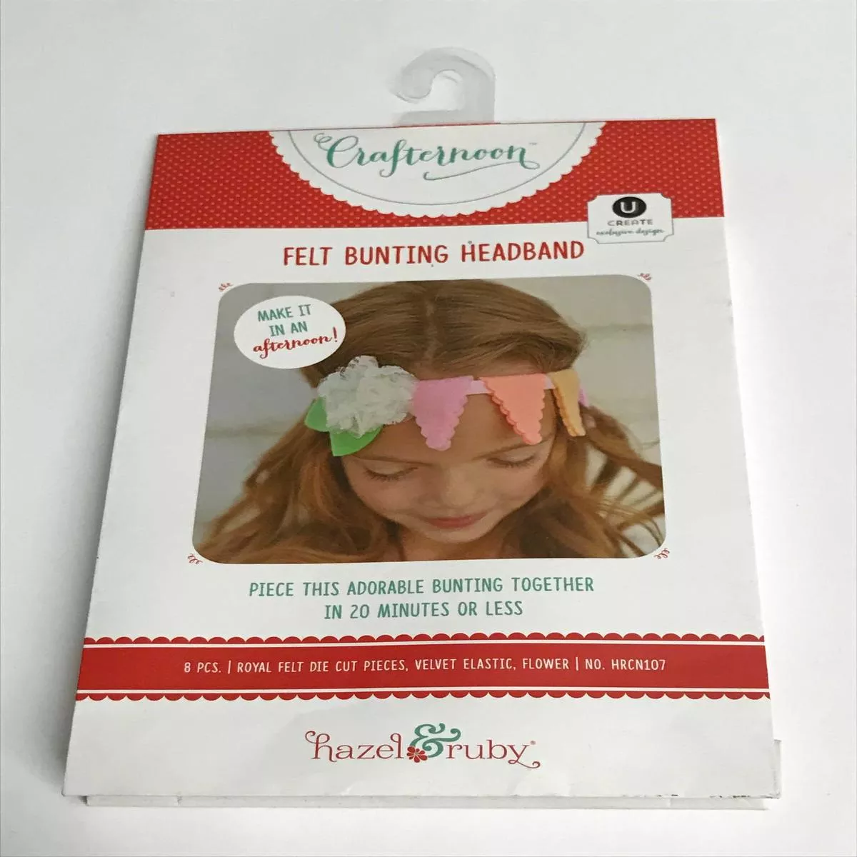 Crafternoon Felt Bunting Headband