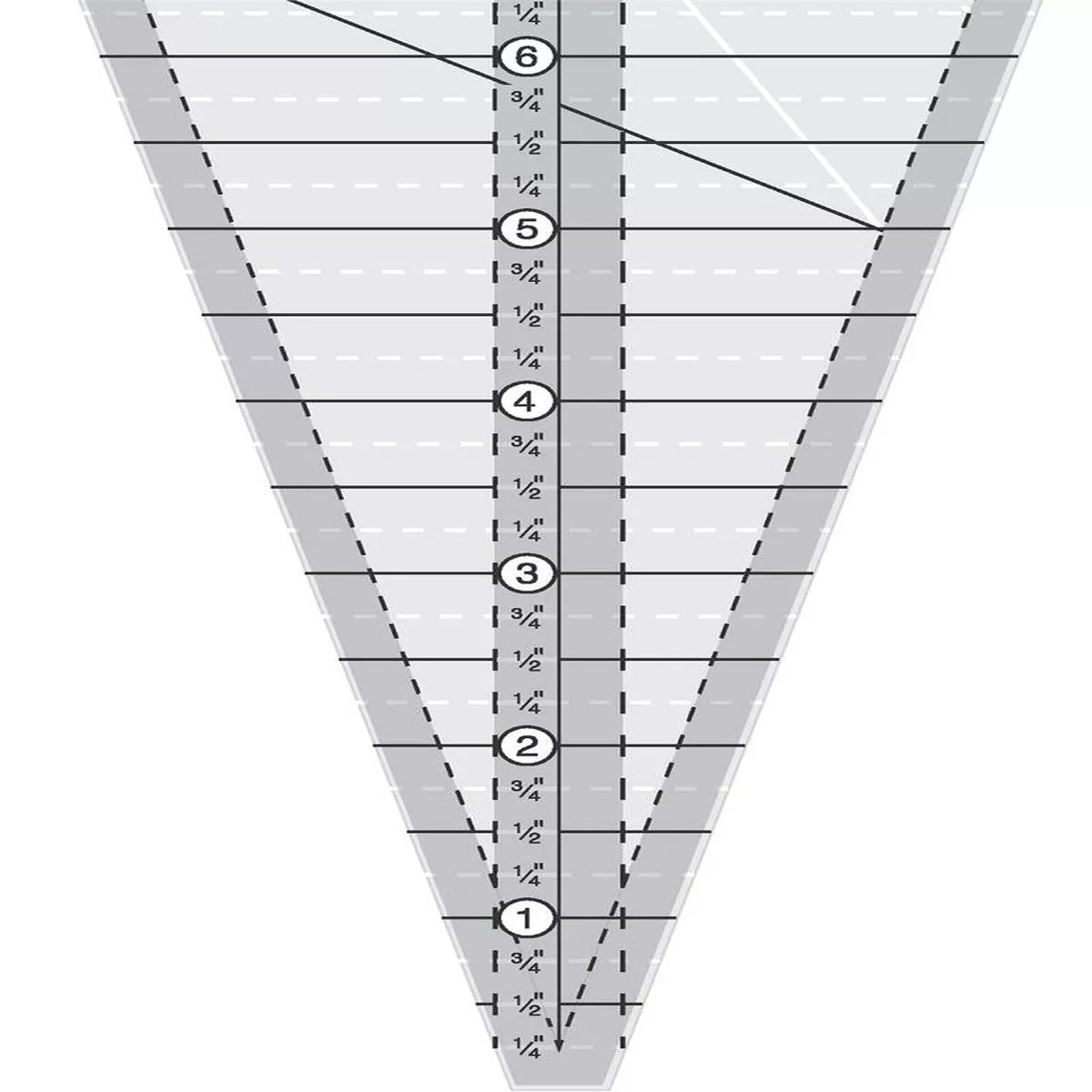 creative-grids-30-degree-triangle-ruler-cgrsg1 Creative Grids 30 Degree Triangle Ruler CGRSG1