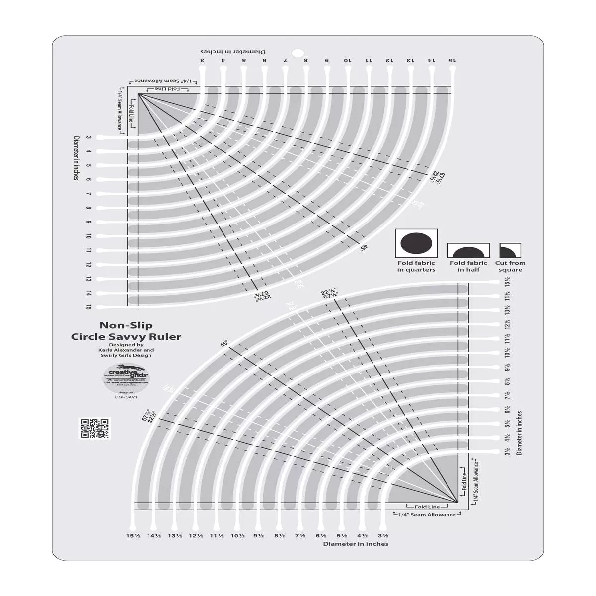 creative-grids-circle-savvy-ruler Creative Grids Circle Savvy Ruler