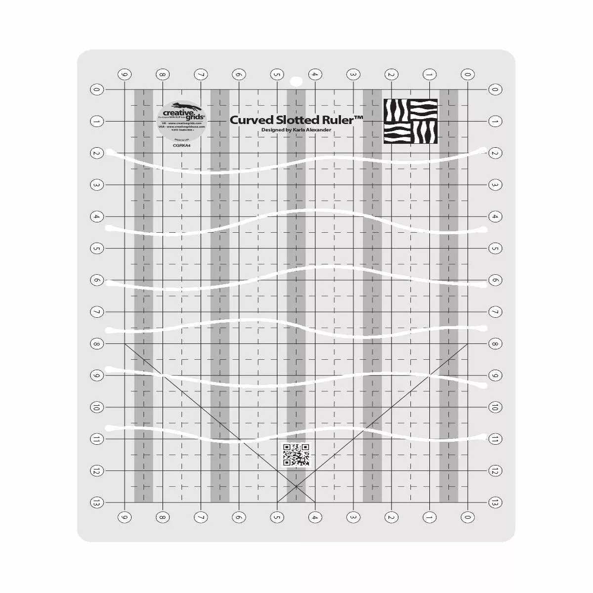 creative-grids-curves-slotted-ruler-cgrka4 Creative Grids Curves Slotted Ruler CGRKA4