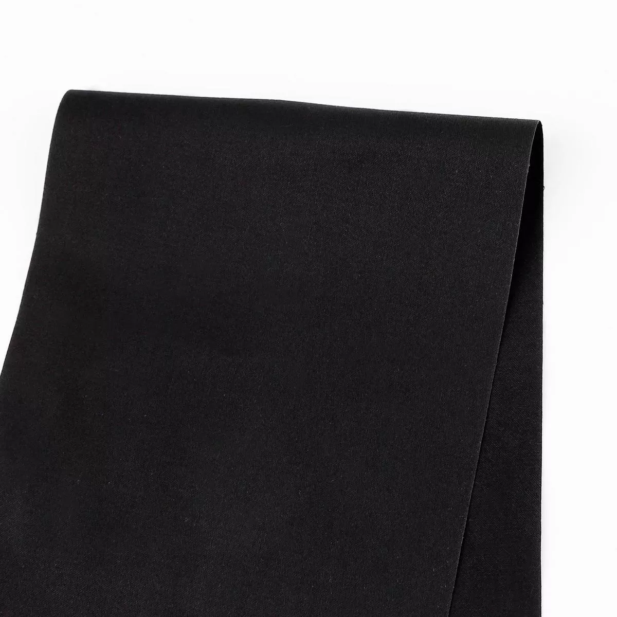 Crisp Cotton Sateen – Black