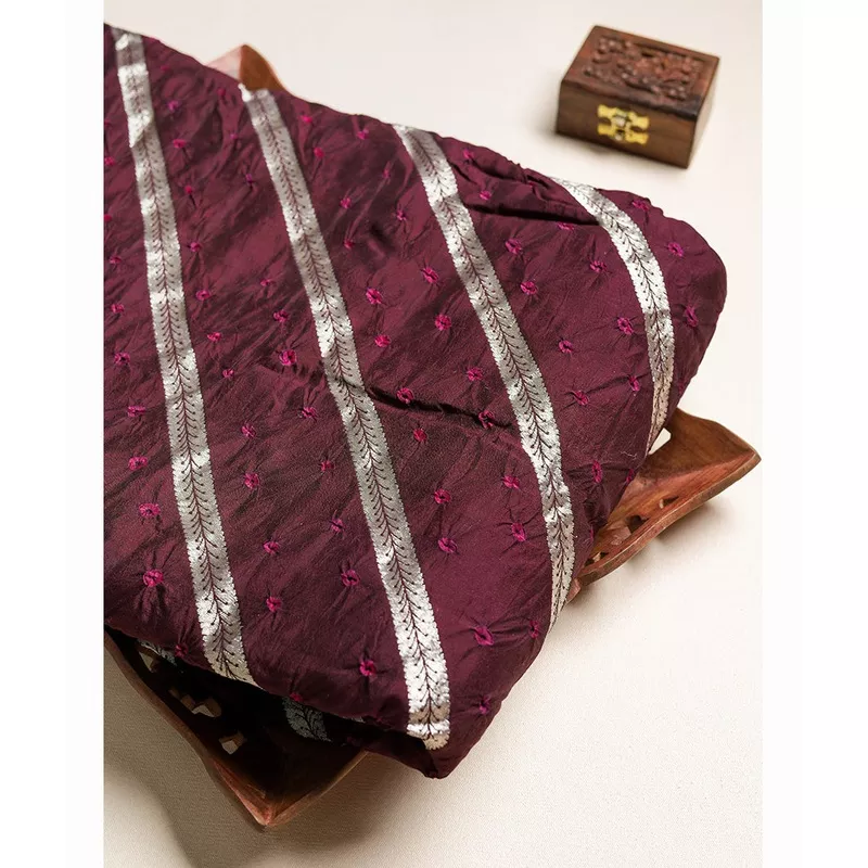 crushed-pure-banarasi-silk-fabric CRUSHED PURE BANARASI SILK FABRIC