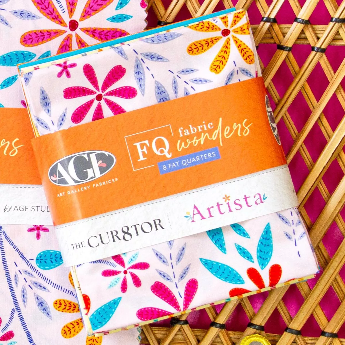 Cur8tor Artista Fat Quarter Bundle – 8pc
