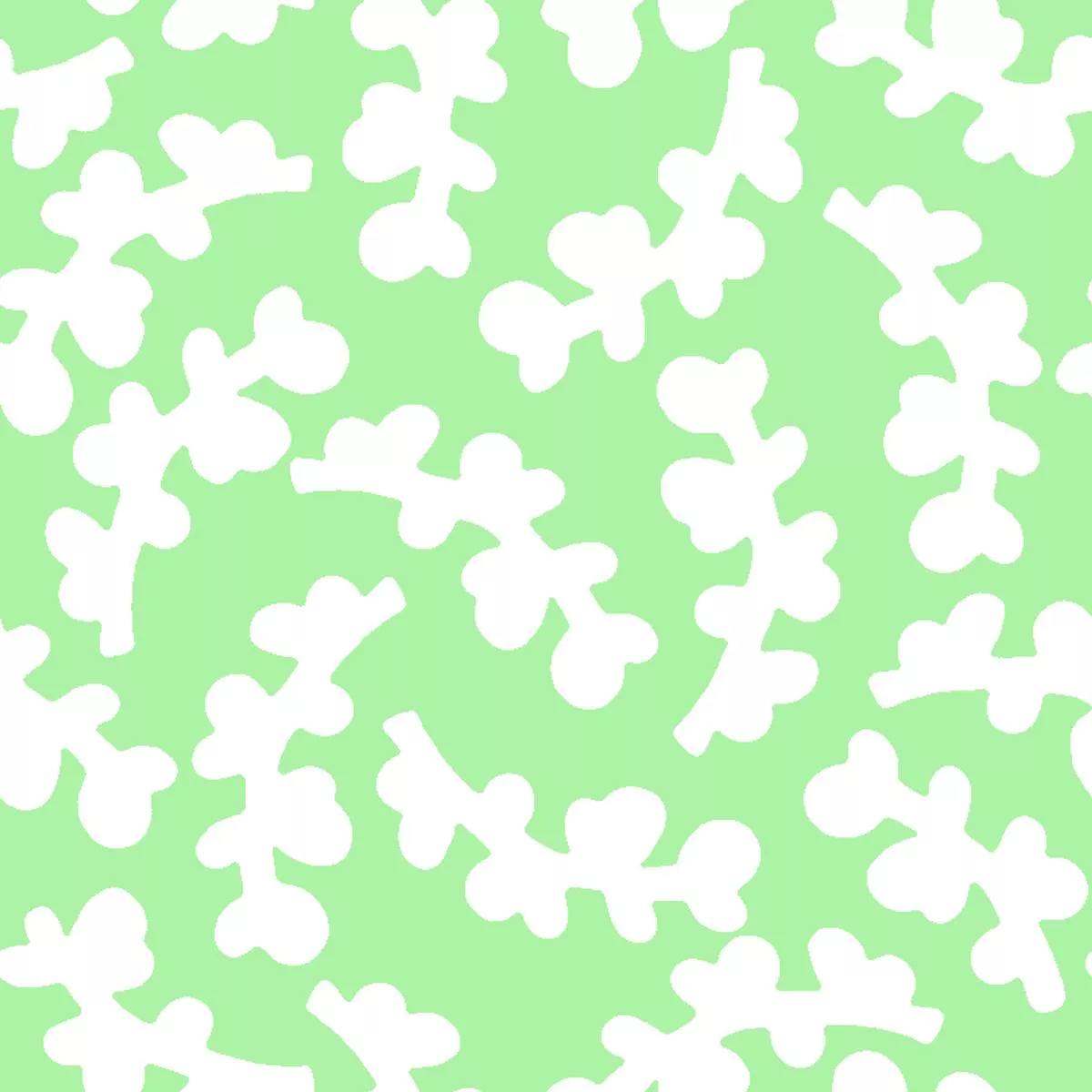 curved-twigs-on-light-green-white-fabric Curved Twigs on Light Green & White Fabric