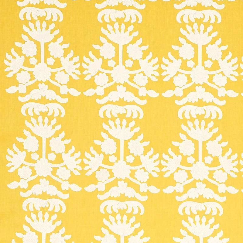 Cybele Embroidery | Yellow