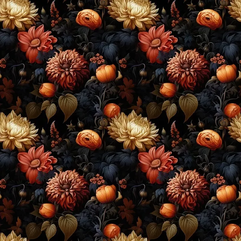 dark-elegance-floral-fabric Dark Elegance Floral Fabric