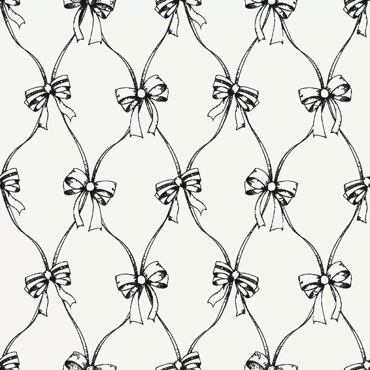 Darla Bow in Night Train Fabric