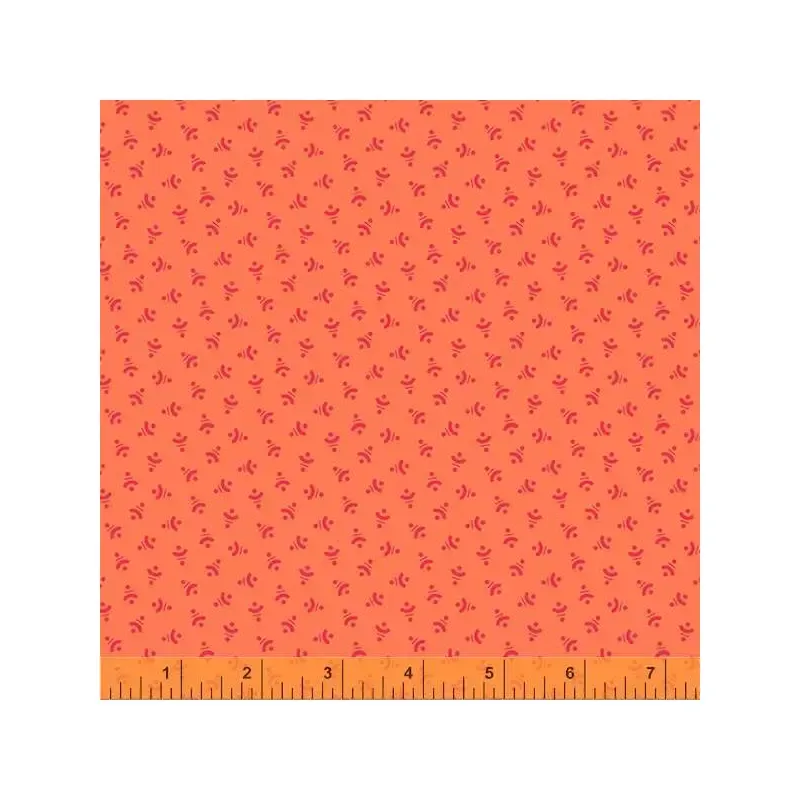 Darling Denyse Schmidt 53038-9 Orange Geo Ditsy Cotton