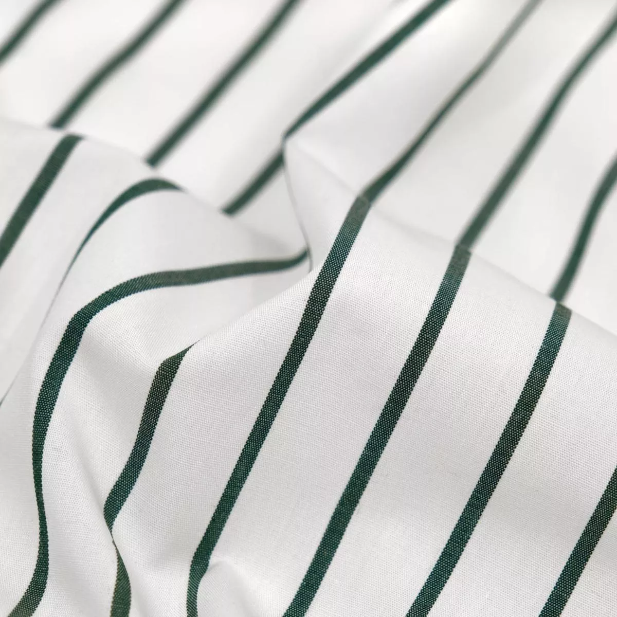 deadstock-stripe-cotton-shirting-white-pine Deadstock Stripe Cotton Shirting – White/Pine