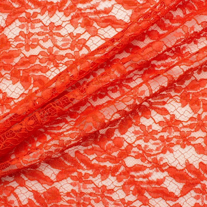 deep-orange-corded-lace Deep Orange Corded Lace